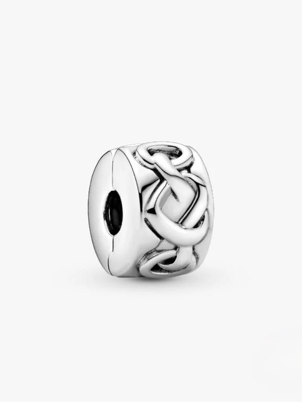 Pandora Heart Knot Clip Charm Sterling Silver 925 Moments